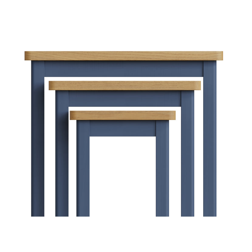Midnight Nest of 3 Tables