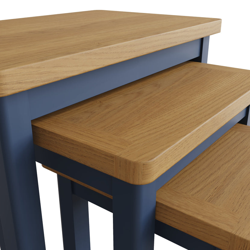 Midnight Nest of 3 Tables