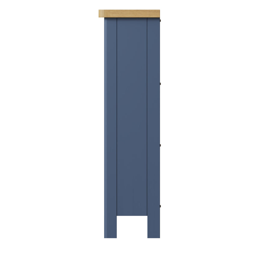 Midnight Small Wide Bookcase