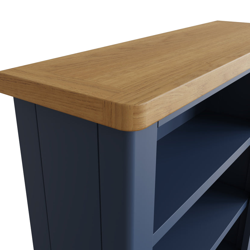 Midnight Small Wide Bookcase