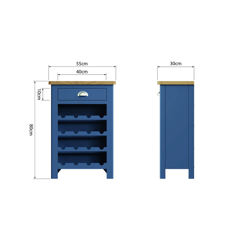 Midnight Wine Cabinet