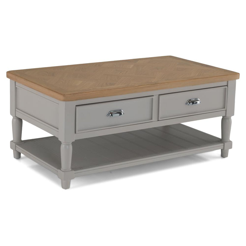 Sunbury Coffee Table With Drawers