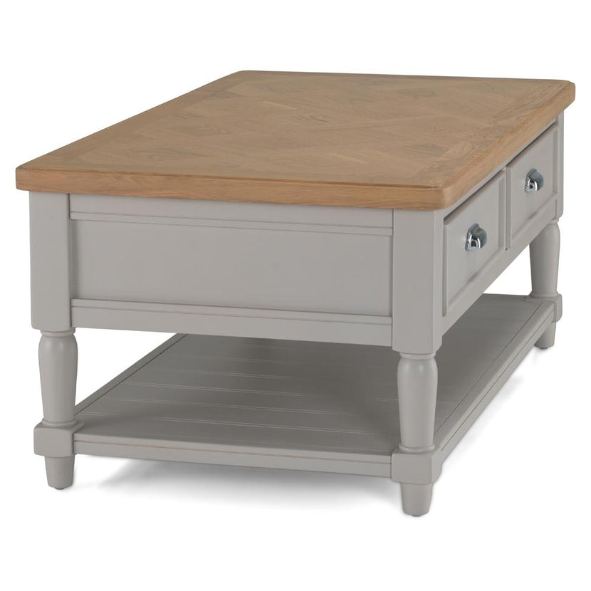 Sunbury Coffee Table With Drawers