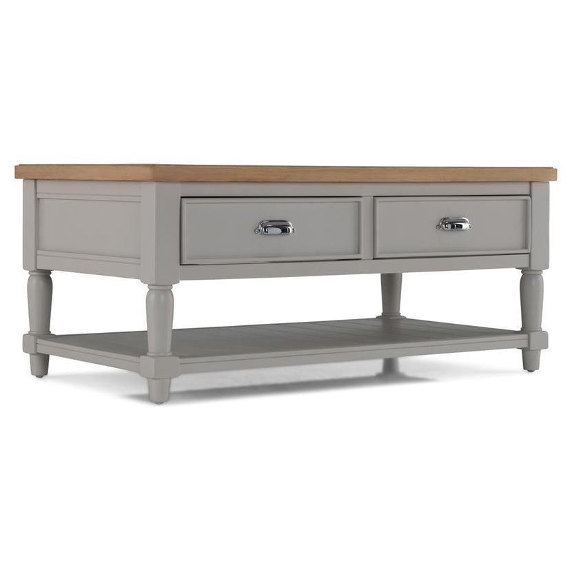 Sunbury Coffee Table With Drawers