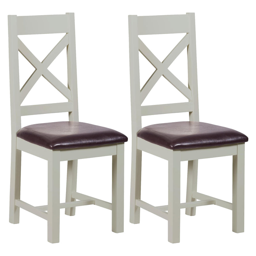 Kelbrook X Back Dining Chairs (Pair)