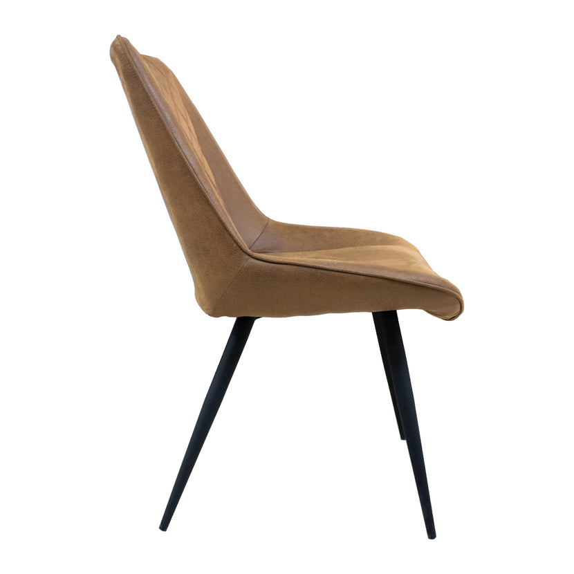 Byron Diamond Dining Chair Saddle (Pair)