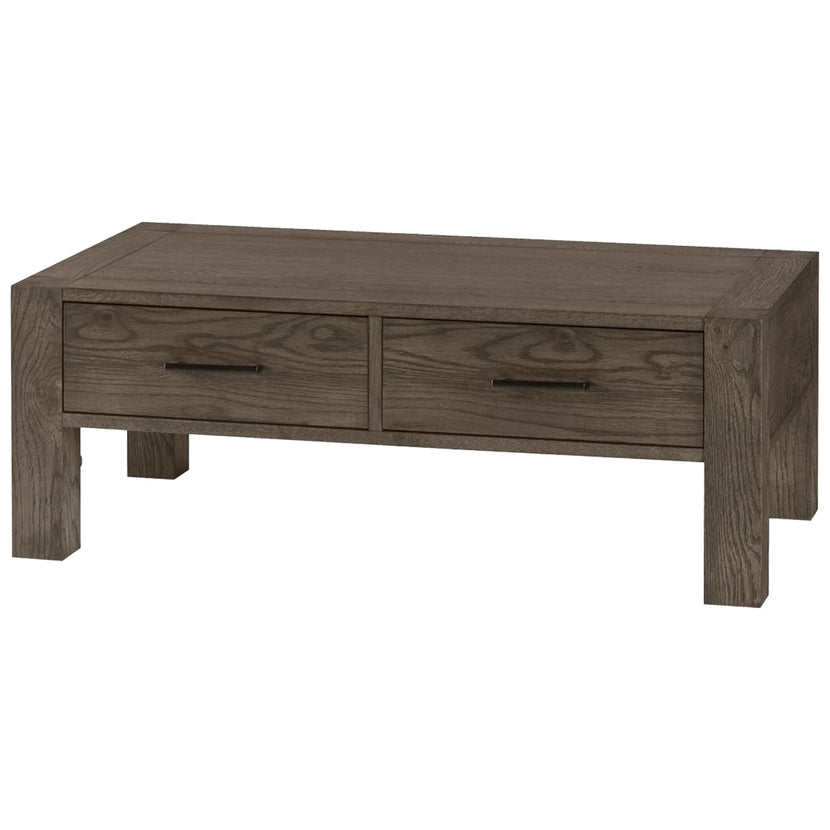 Tuscany Dark Oak Coffee Table with Drawer