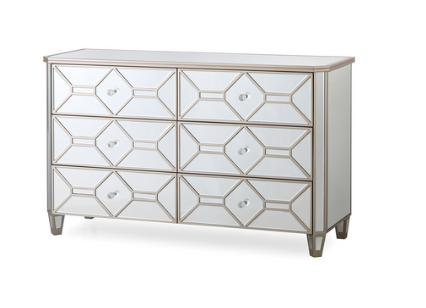Pearl Wide 6 Drawer Chest