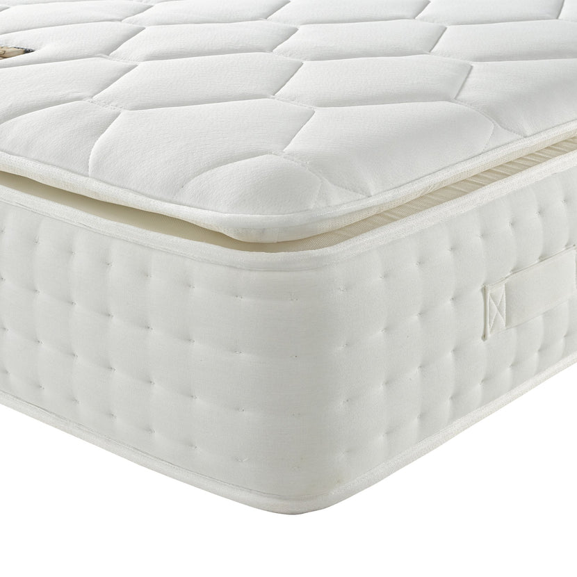 Latex Pillow Top 5000 Mattress Corner Close Up
