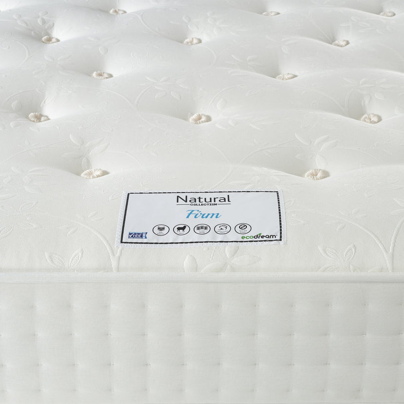 Eco Firm Mattress Label