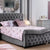 Belgravia Ottoman Bedframe Silver