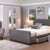 Phoenix Bedframe with 2 Drawers