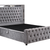 Savoy Mirrored Ottoman Bedframe