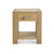 Tuscany Light Oak Lamp Table with Drawer