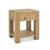 Tuscany Light Oak Lamp Table with Drawer