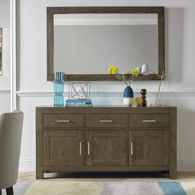Tuscany Dark Oak Wide Sideboard