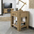 Tuscany Light Oak Lamp Table with Drawer