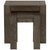 Tuscany Dark Oak Nest of Lamp Tables