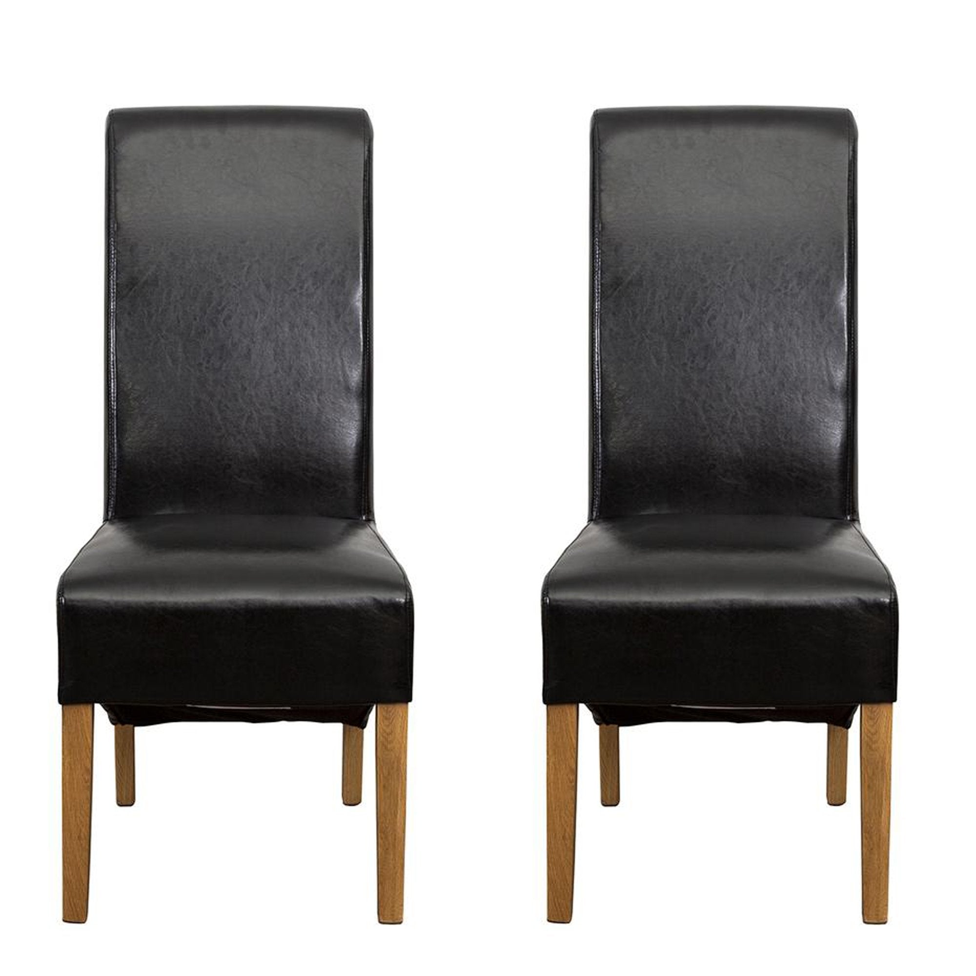 Hudson Dining Chair Black (Pair)