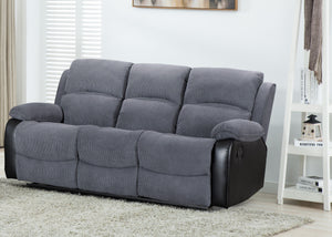 Woodstock 3 Seater Manual Recliner