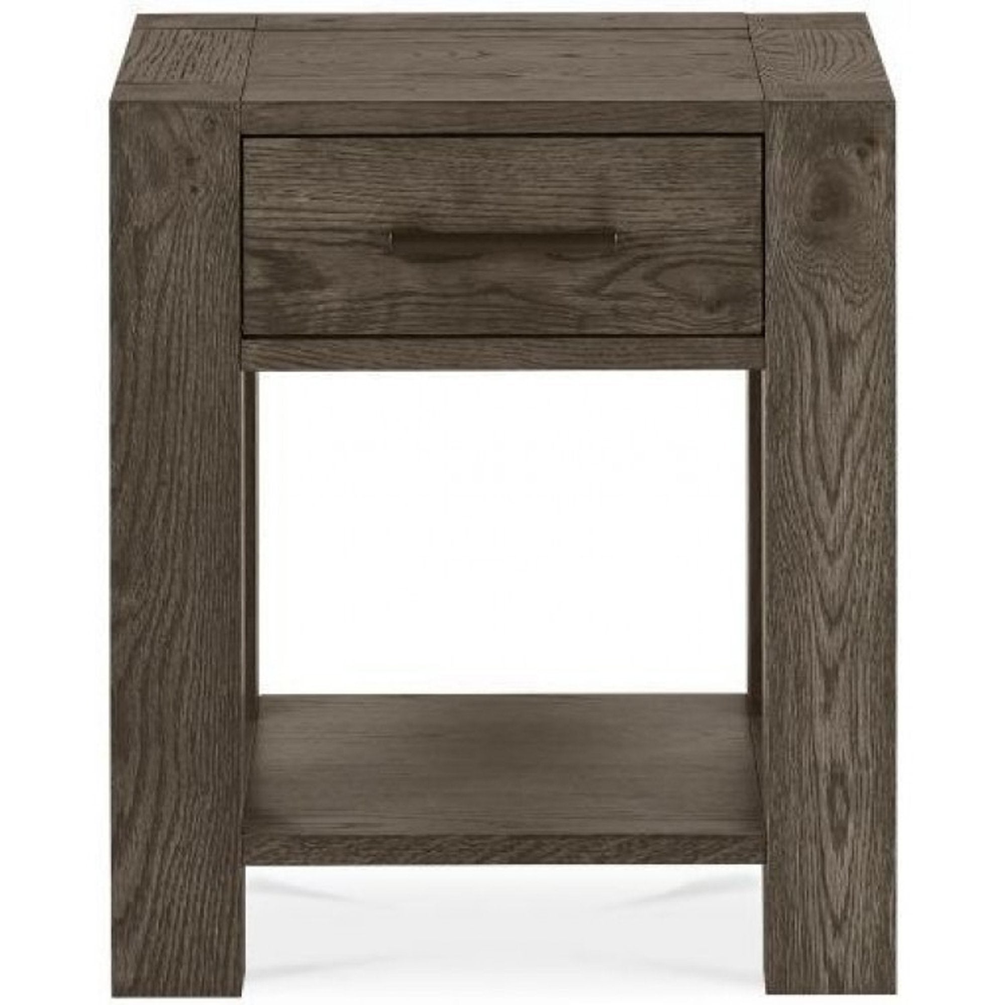 Tuscany Dark Oak Lamp Table with Drawer