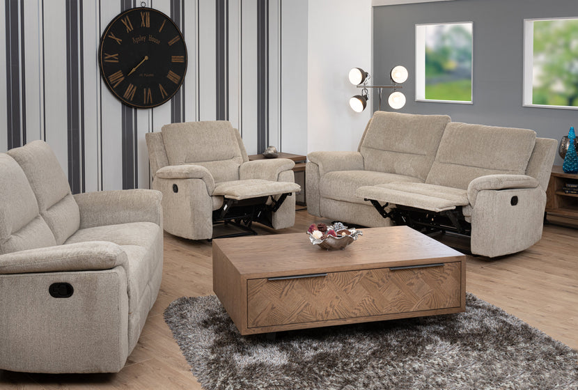 Siena 3 Seater Sofa Manual Recliner