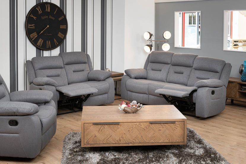 Como 2 Seater Manual Recliner