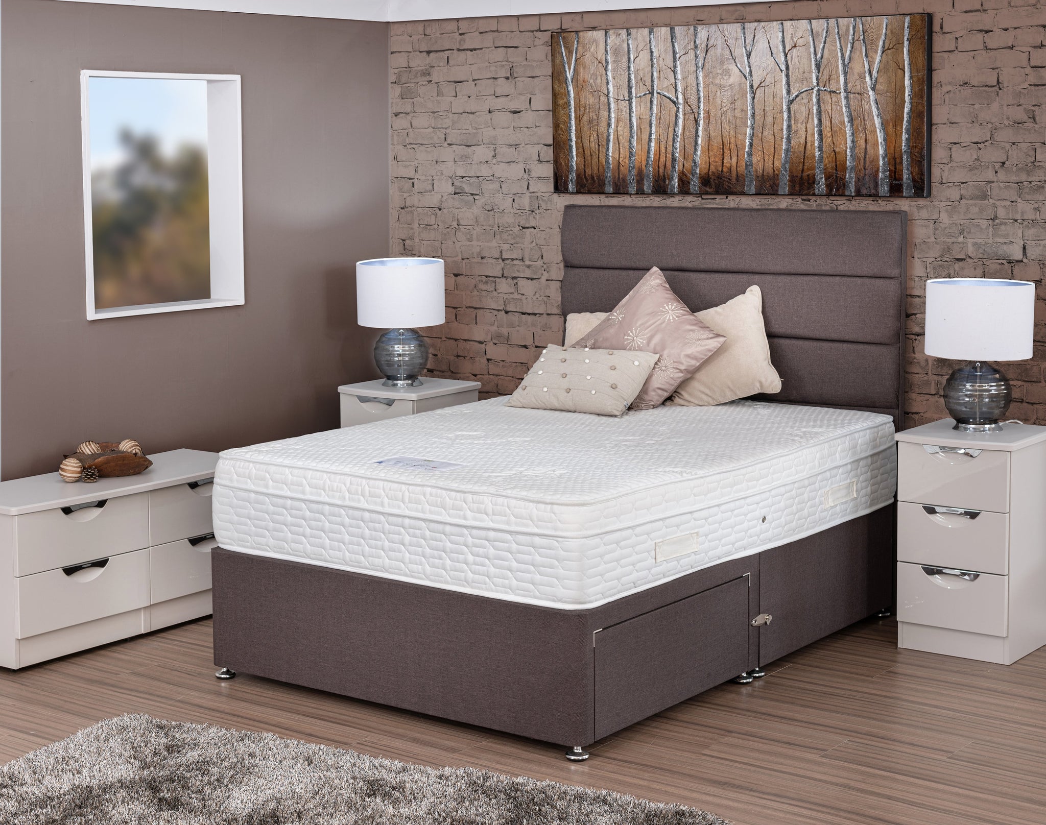 Divan Base including Ambient 2000 Mattress