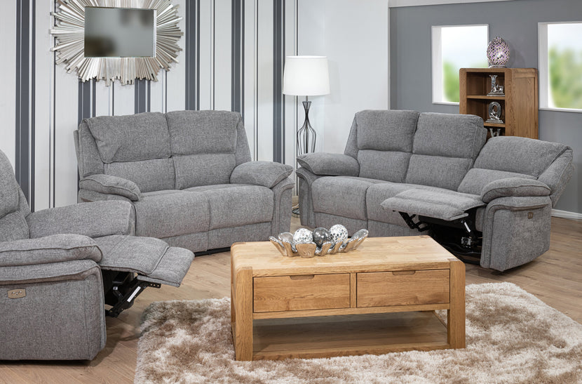 Brasil 3 Seater Electric Recliner With USB