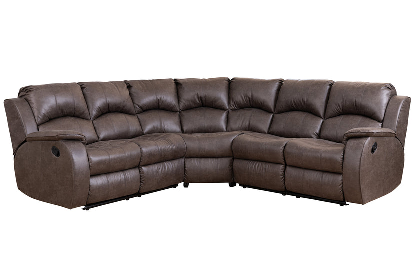 Danube Corner Sofa (Manual Recliner)