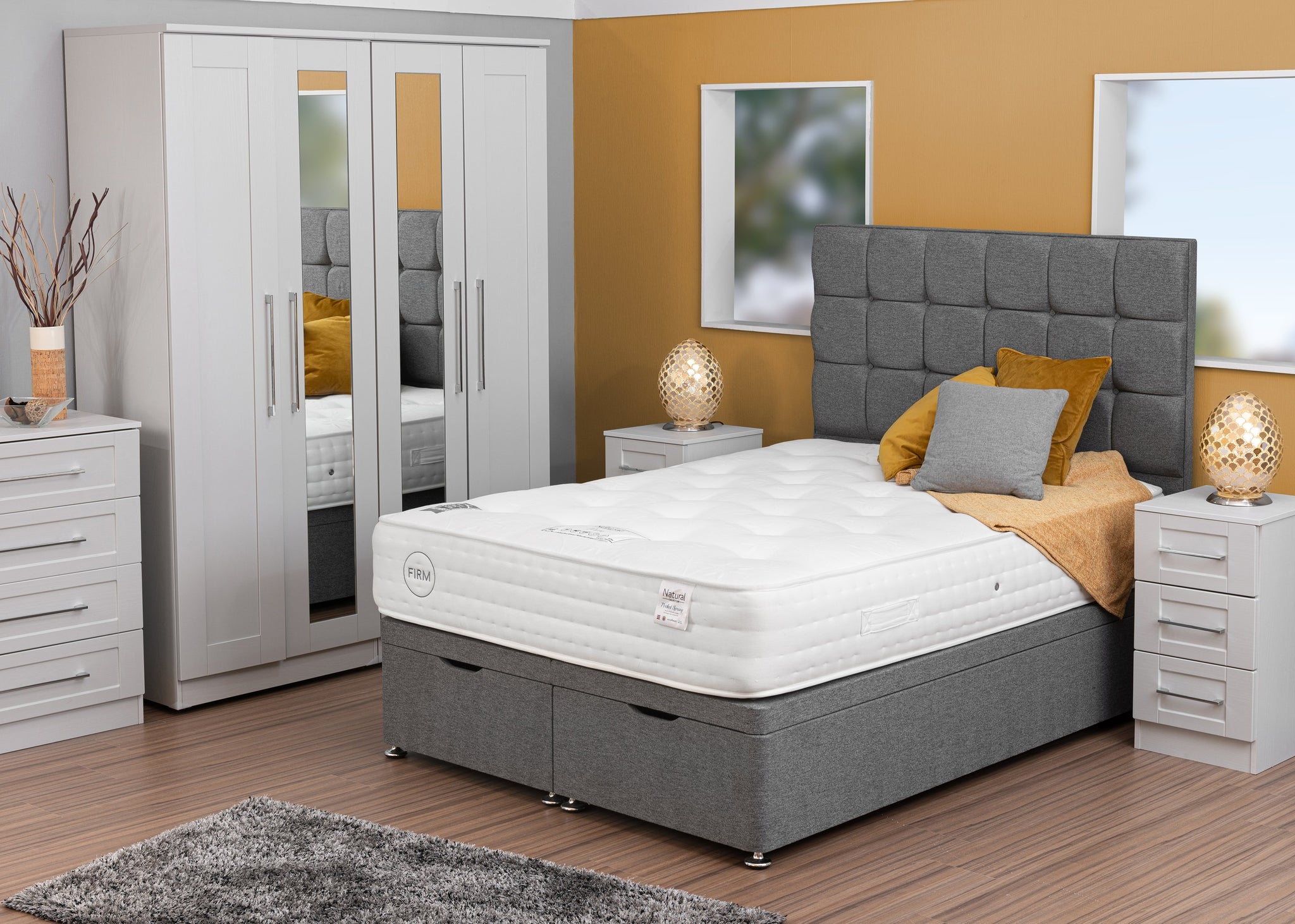 Divan Base including Eco Firm Mattress