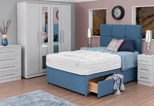 Divan Base including Eco Medium Mattress