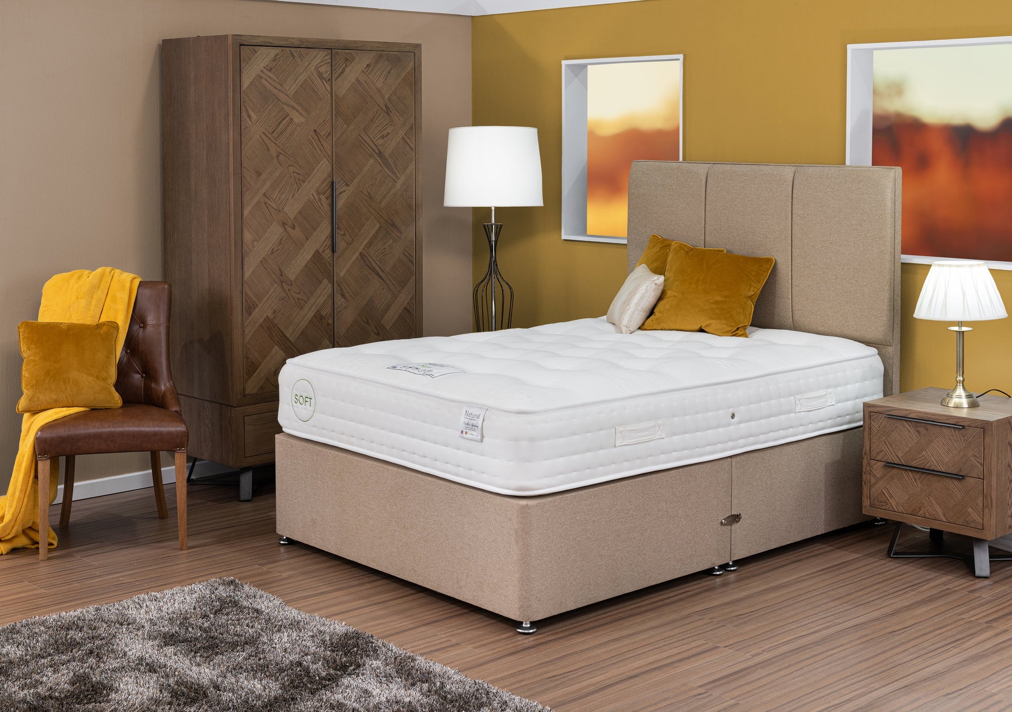 Divan Base including Eco Soft Mattress
