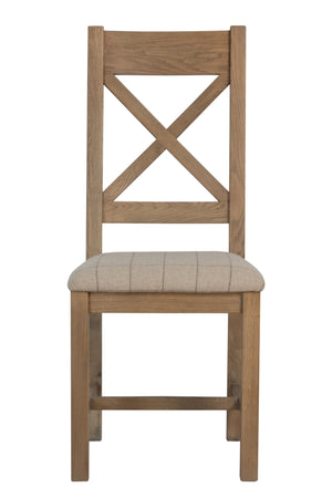 Horus Cross Back Chair (Pair)