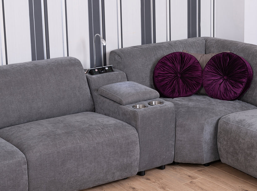 Houston Corner Sofa (with USB and Light)