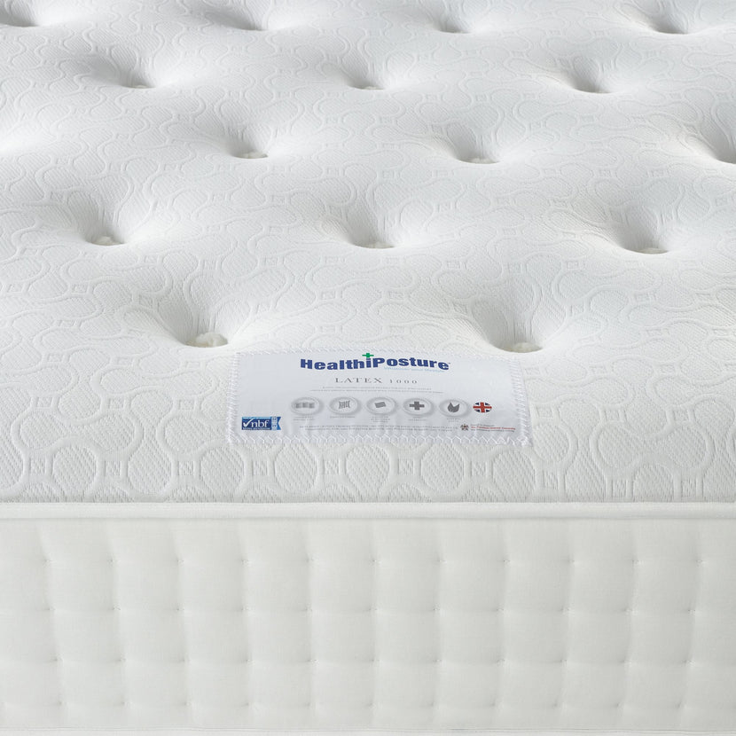 Latex 1000 Mattress Label