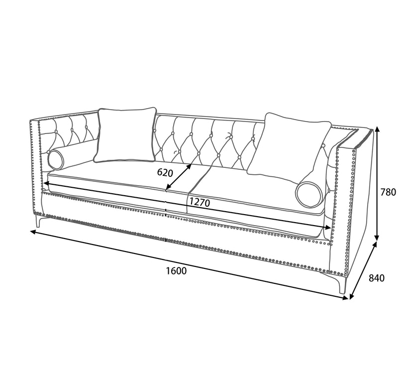 Mansi 2 Seater Sofa