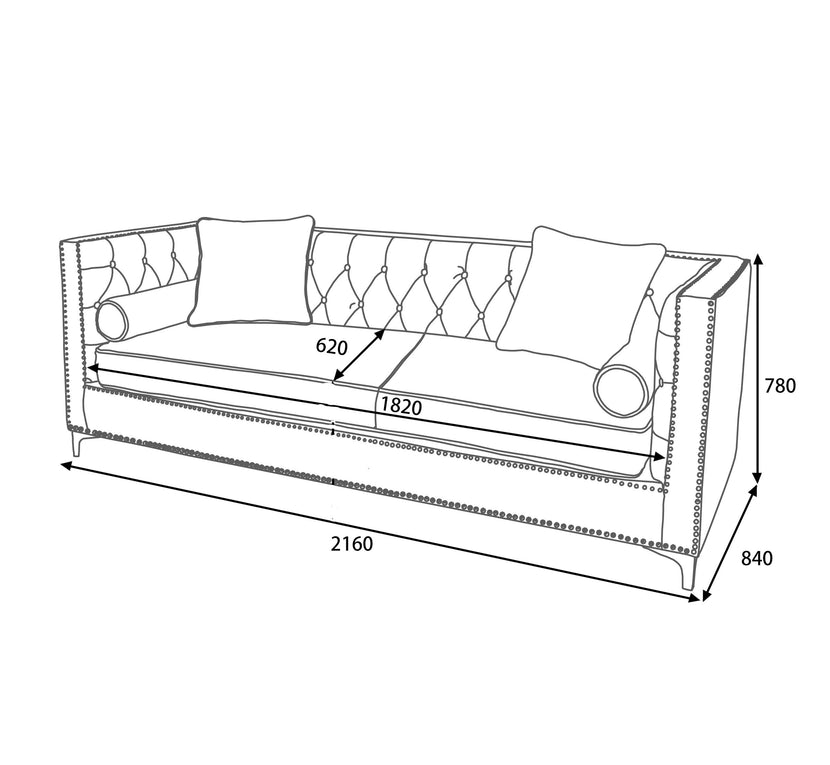 Mansi 4 Seater Sofa