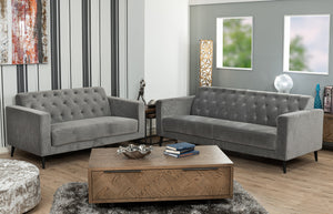 Minx 3 seater sofa (Grey)