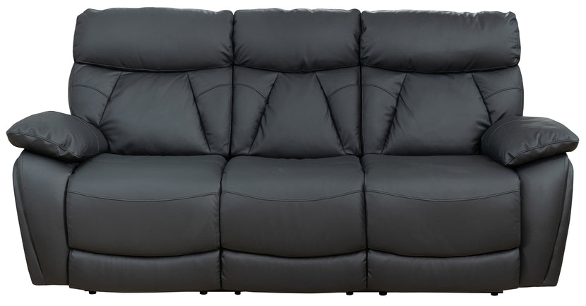 New Cologne 3 Seater Sofa ONYX (Electric Recliner with USB)