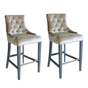 Belvedere Bar Chair (Champagne) (Pair)