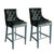 Belvedere Bar Chair (Charcoal) (Pair)