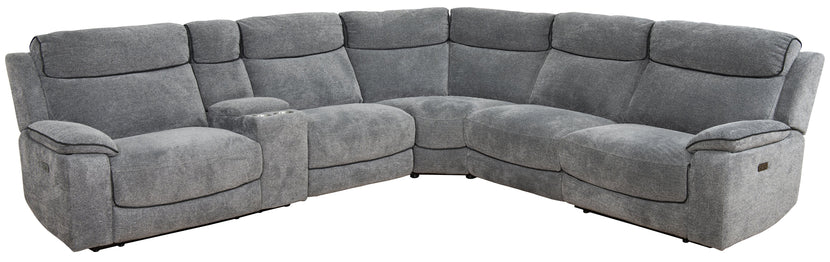 Peru Corner Sofa (Electric Recliner with USB and Lights)