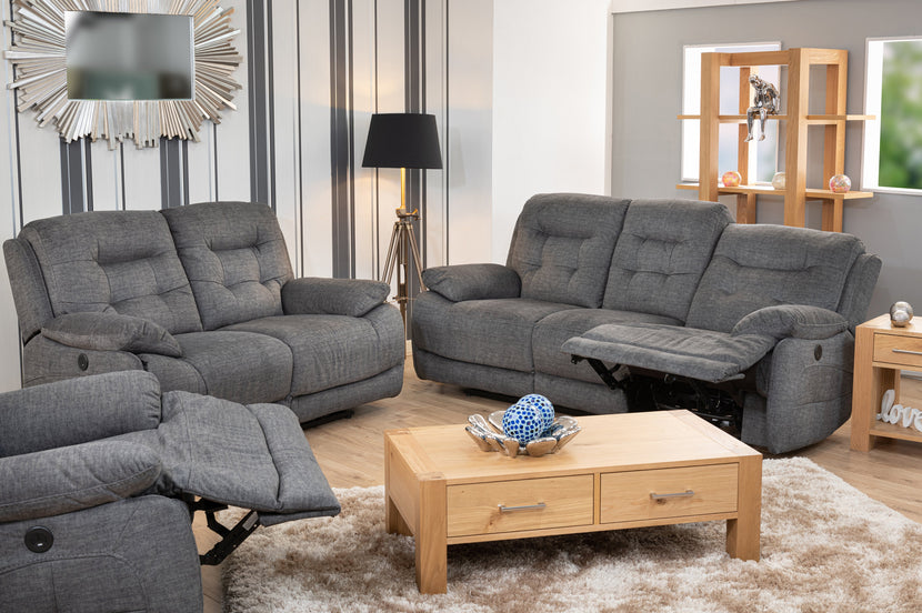 Sacramento 3 Seater Sofa (Electric Recliner)
