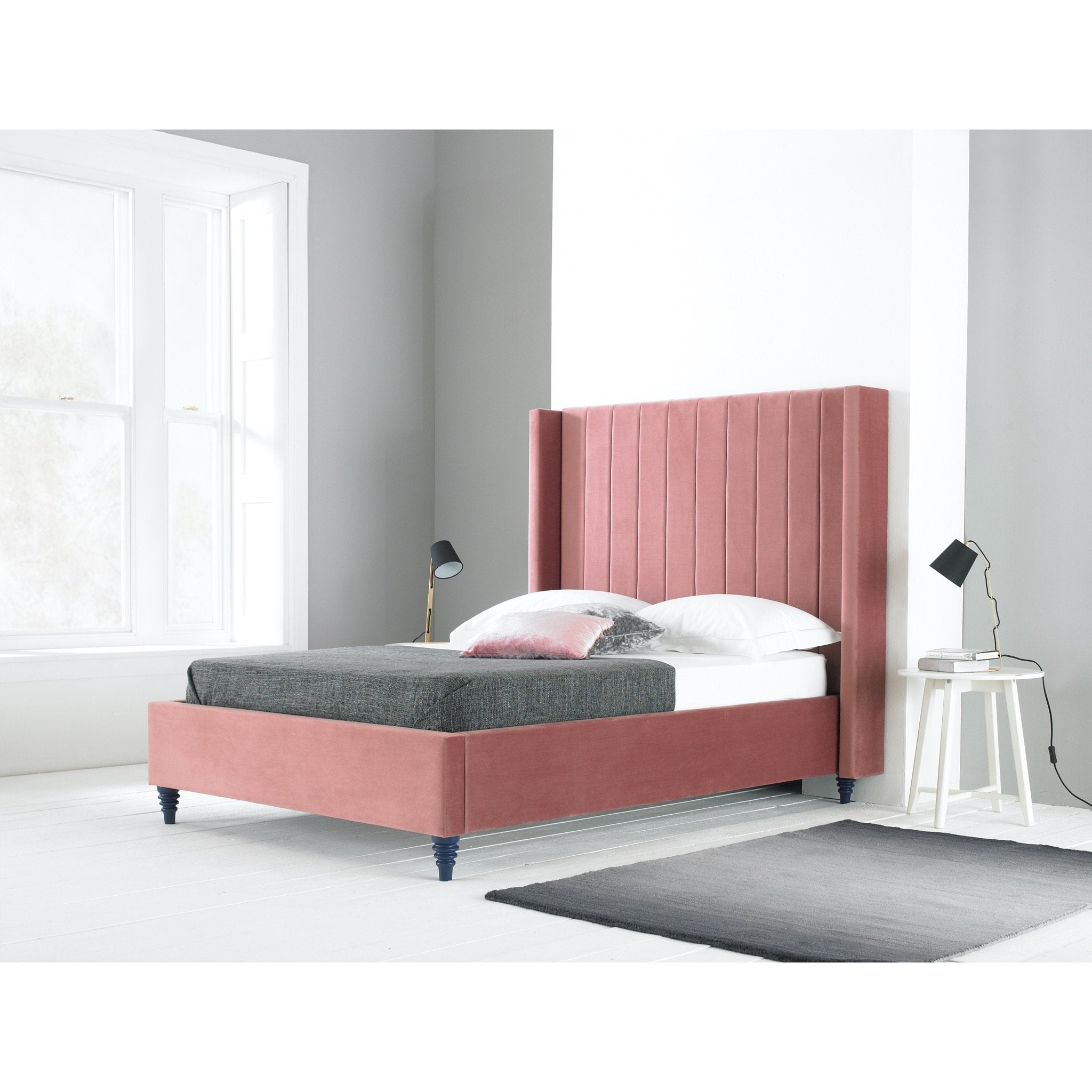 Turin Upholstered Contemporary Bed Frame