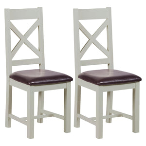 Kelbrook X Back Dining Chairs (Pair)