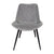 Byron Diamond Dining Chair Grey (Pair)