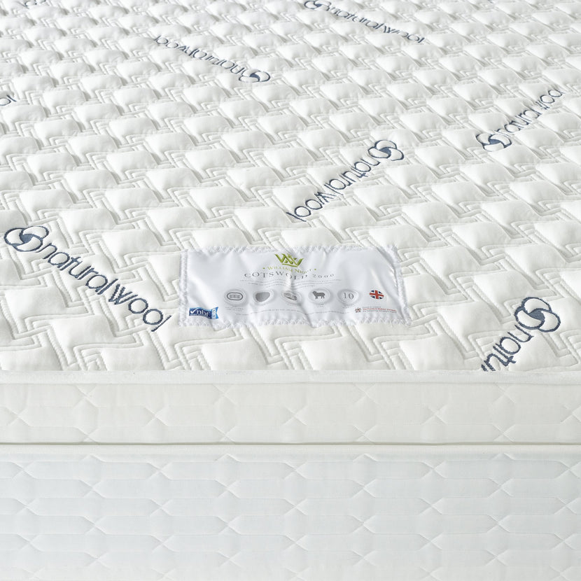 Cotswold 2000 Mattress Label