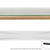 Tuscany Light Oak Glass Top Coffee Table