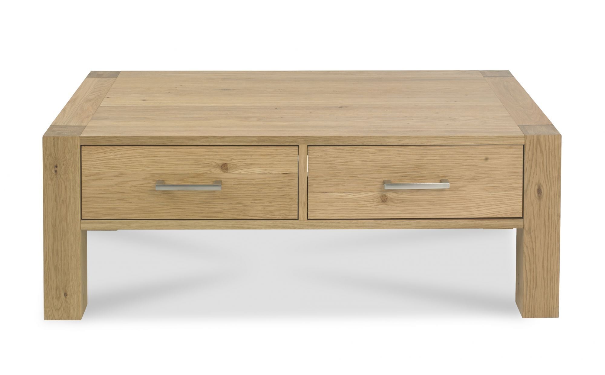 Tuscany Light Oak Coffee Table with Drawers